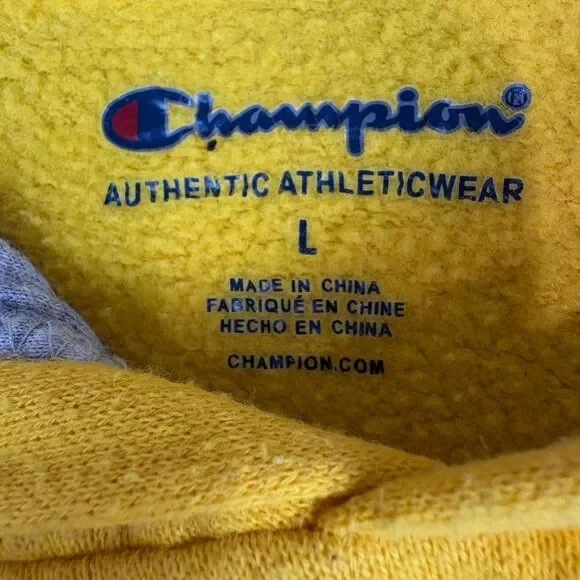 Champion Yellow Sweatshirt - Picture 2 of 3